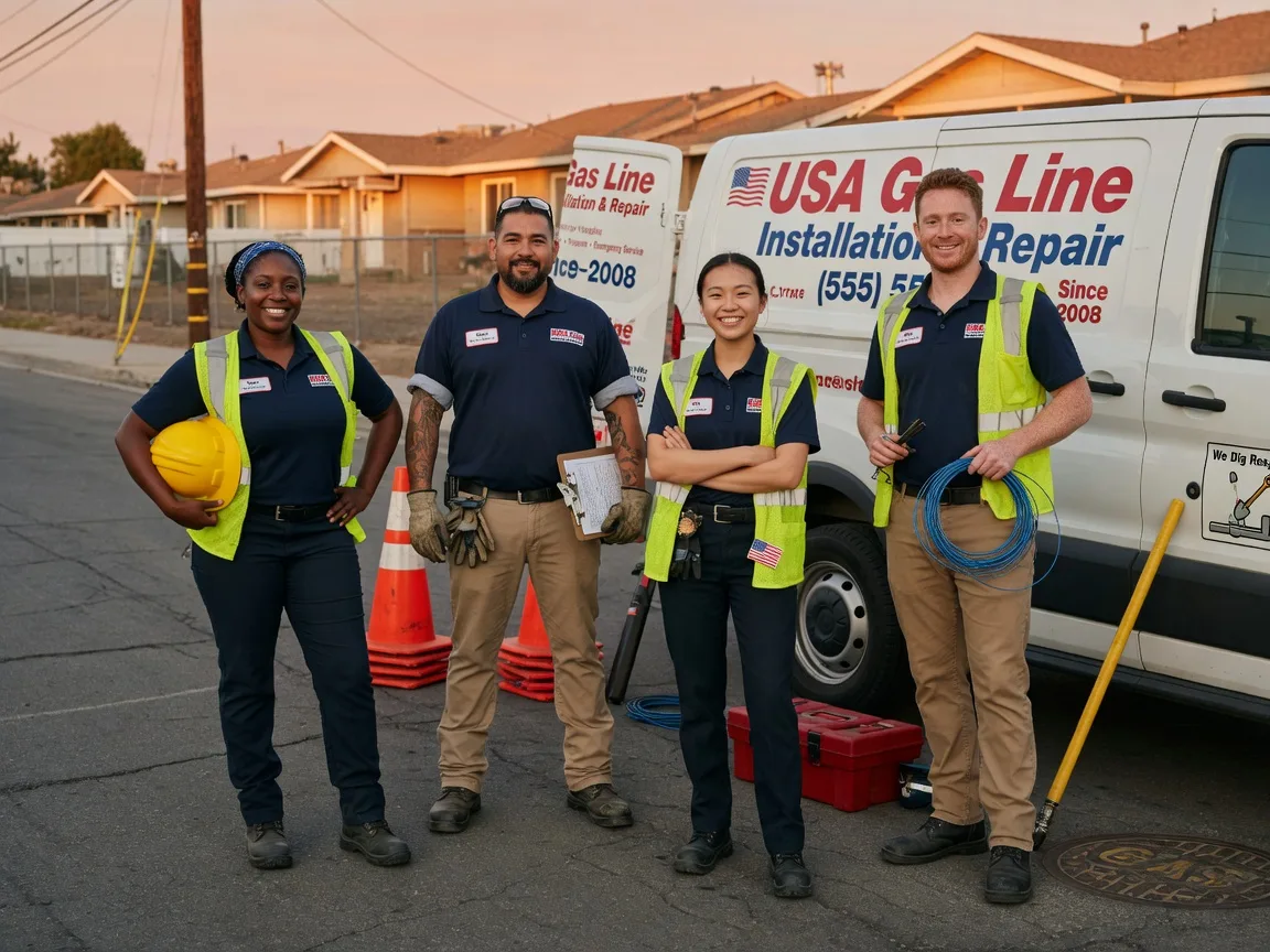 Gas Line Installation company in Gifford, IL